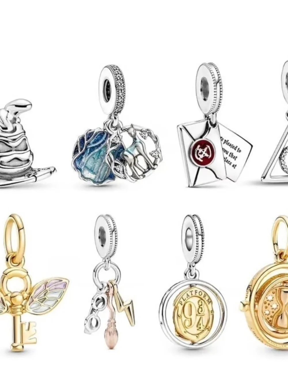 Pandora Pandora Harry Potter Round HP Charm S925 ALE Sterling ParinaSilver Charm